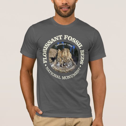 Florissant Fossil Bedden (NM) T-shirt (Voorkant)