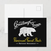 Florissant Fossil Beds National Monument Beer Briefkaart (Voorkant / Achterkant)