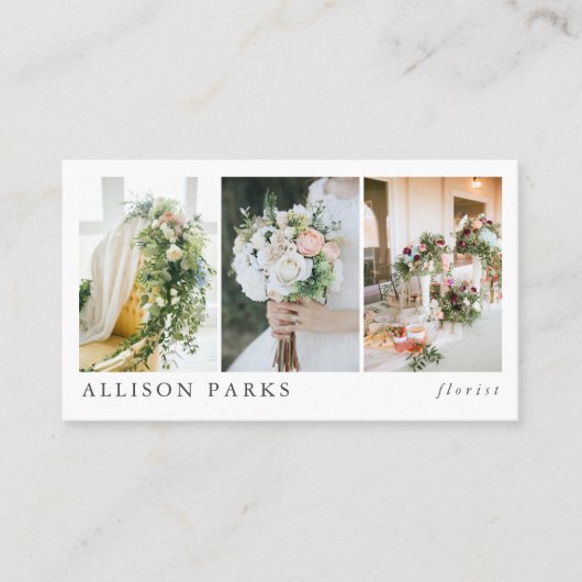 Florist/ander Visitekaartje (Voorkant)