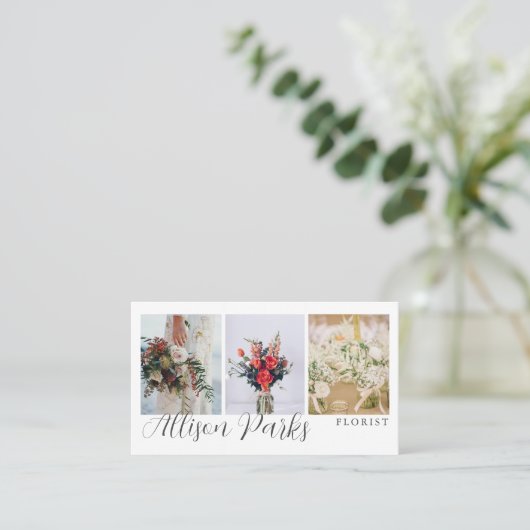 Florist/ander Visitekaartje (Staand voorkant)