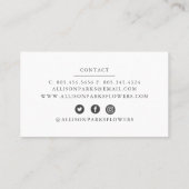 Florist/ander Visitekaartje (Achterkant)