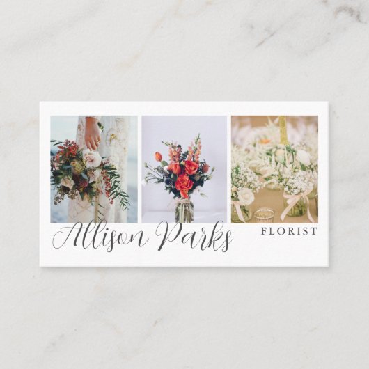 Florist/ander Visitekaartje (Voorkant)