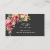 FLORIST bewerkbaar Visitekaartje (Achterkant)