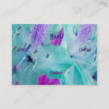 Florist - Blue Floral Yellow Rose