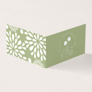 Florist Business Minimalist Visitekaartje