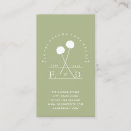 Florist Business Minimalist Visitekaartje