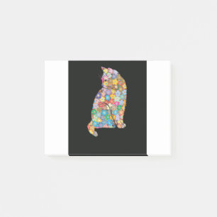 Florist Ca Flower Cat Red Cat Pink Cat Post-it® Notes