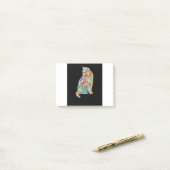 Florist Ca Flower Cat Red Cat Pink Cat Post-it® Notes (Op bureau)