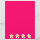 Florist Floral Flower Frangipani Flyer Flyers (Achterkant)