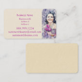 Florist Flower Vendor Farmer's Market Visitekaartje (Voorkant / Achterkant)