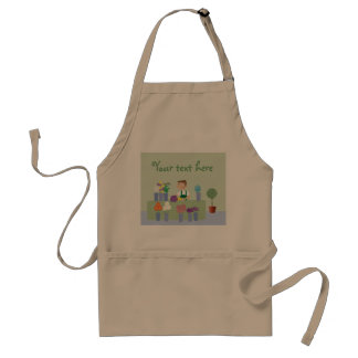 Florist in opslagplaats apron standaard schort