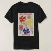 Florist Markets Amsterdam Poster T-shirt (Design voorkant)