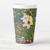 Florist of ventilator latte mok (Voorkant)