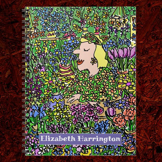 Florist of ventilator notitieboek