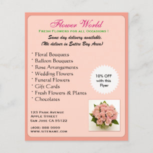 Florist_Promotion(brochure) Flyer