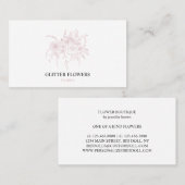 Florist Roos Gold Visitekaartje (Voorkant / Achterkant)