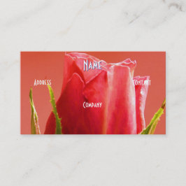 Florist - Roze Rose Visitekaartje