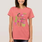 Florist-Roze T-shirt (Voorkant)