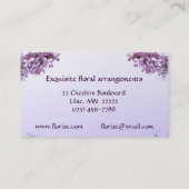 Florist Visitekaartje (Achterkant)
