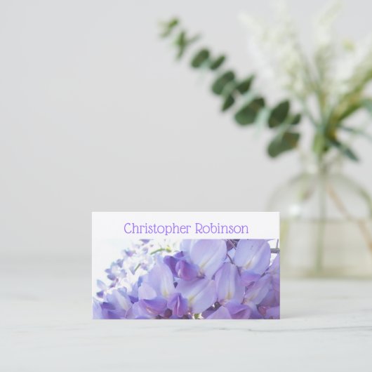 Florist Visitekaartje (Staand voorkant)