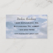 Florist Visitekaartje (Achterkant)