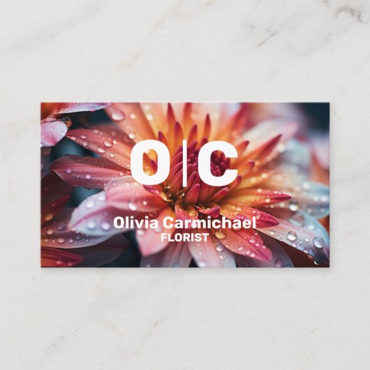Florist Visitekaartje (Voorkant)