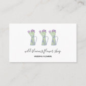 Florist | Visitekaartje voor het ventilatorwinkele (Voorkant)