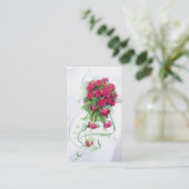 Florist/Vloerwinkel Visitekaartje (Staand voorkant)