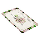 Florist Wedding Business Bouquet Pink Hydrangea Magneet (Rechterzijde)