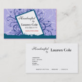 Florista Handgemaakt door douaneambten Visitekaartje (Voorkant / Achterkant)