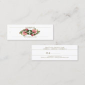 Florista - Prijs Label, Visitekaartje (Voorkant / Achterkant)