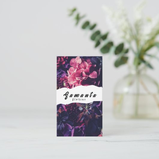 Floristisch Visitekaartje (Staand voorkant)