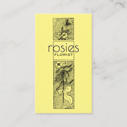 Floristisch Visitekaartje (Voorkant)