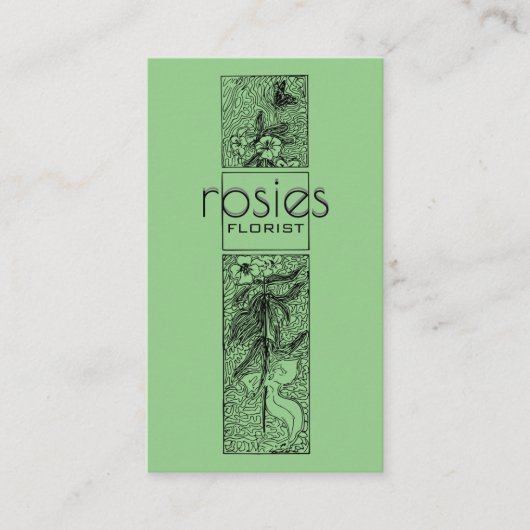 Floristisch Visitekaartje (Voorkant)