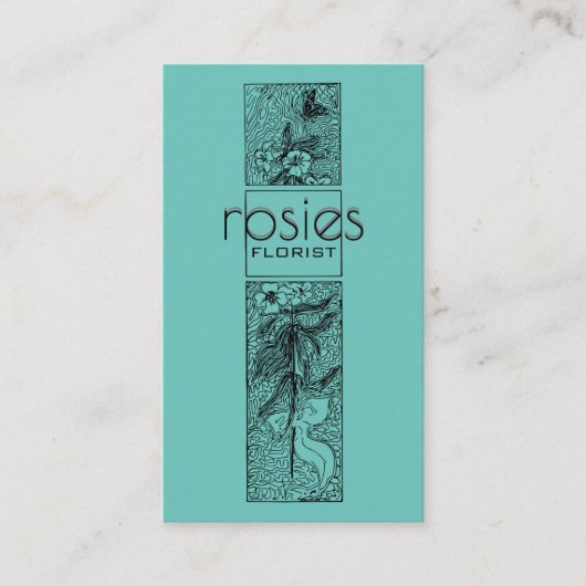 Floristisch Visitekaartje (Voorkant)