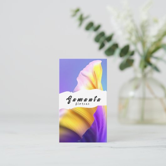 Floristisch Visitekaartje (Staand voorkant)