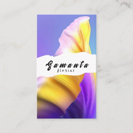 Floristisch Visitekaartje (Voorkant)