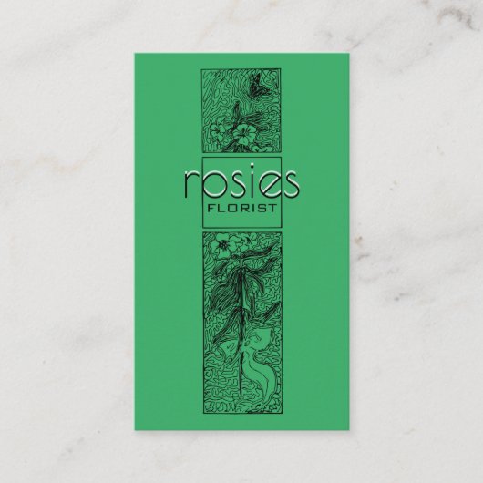 Floristisch Visitekaartje (Voorkant)
