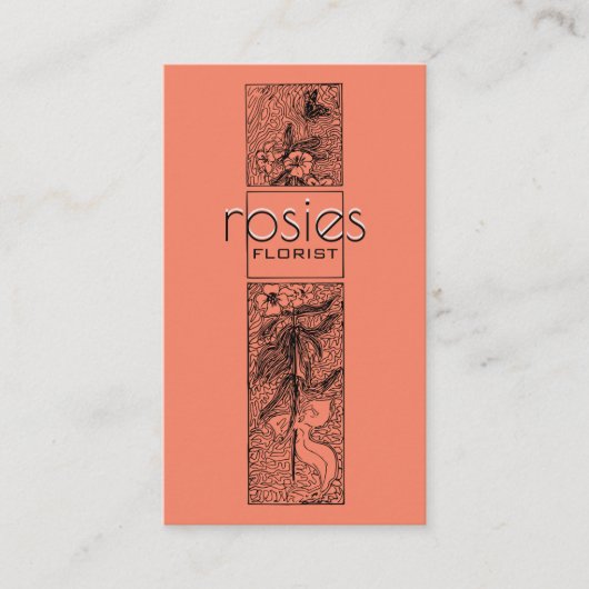 Floristisch Visitekaartje (Voorkant)