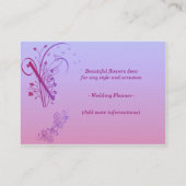 Floristisch Visitekaartje (Achterkant)