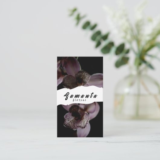 Floristisch Visitekaartje (Staand voorkant)