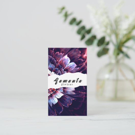 Floristisch Visitekaartje (Staand voorkant)