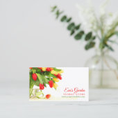 Floristisch Visitekaartje (Staand voorkant)