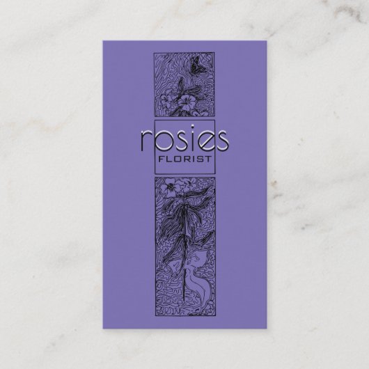 Floristisch Visitekaartje (Voorkant)