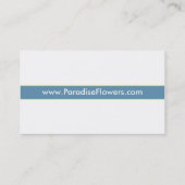 Floristisch Visitekaartje (Achterkant)