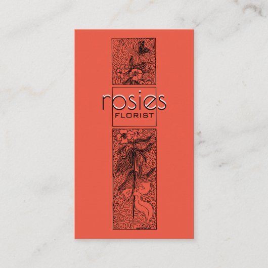 Floristisch Visitekaartje (Voorkant)