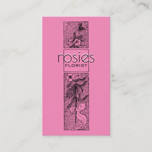 Floristisch Visitekaartje (Voorkant)