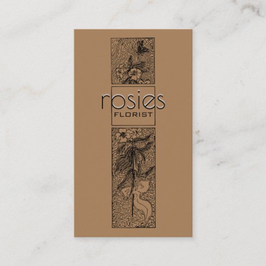 Floristisch Visitekaartje (Voorkant)