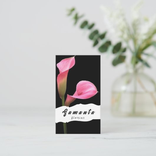 Floristisch Visitekaartje (Staand voorkant)