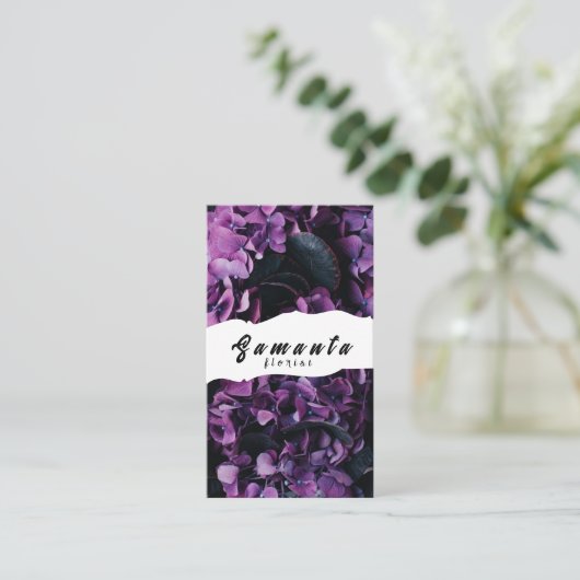 Floristisch Visitekaartje (Staand voorkant)